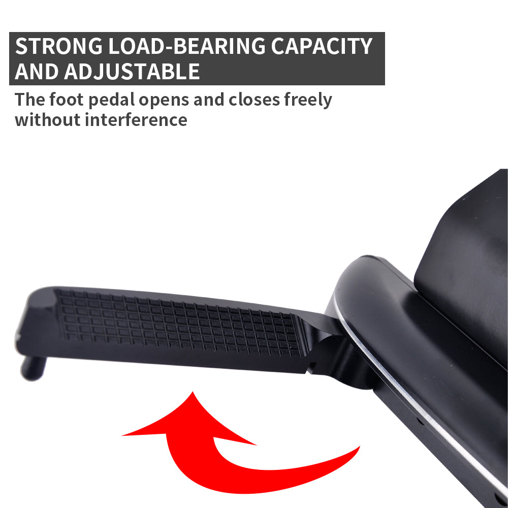 Highway Pegs Foot Pedal Engine Protection Adjustable Highway Peg Mounts For Gold Wing Black