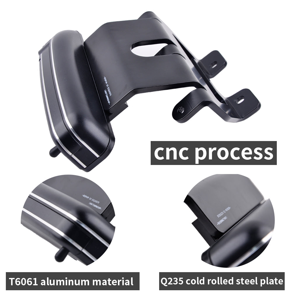 Highway Pegs Foot Pedal Engine Protection Adjustable Highway Peg Mounts For Gold Wing Black