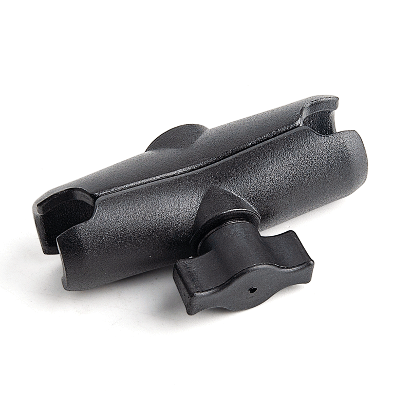 Aluminum Alloy Double Socket Arm 25mm/1 Inch Ball Head Holder Mount Clamp For Bicycle Motorcycle Camera Extension Arm