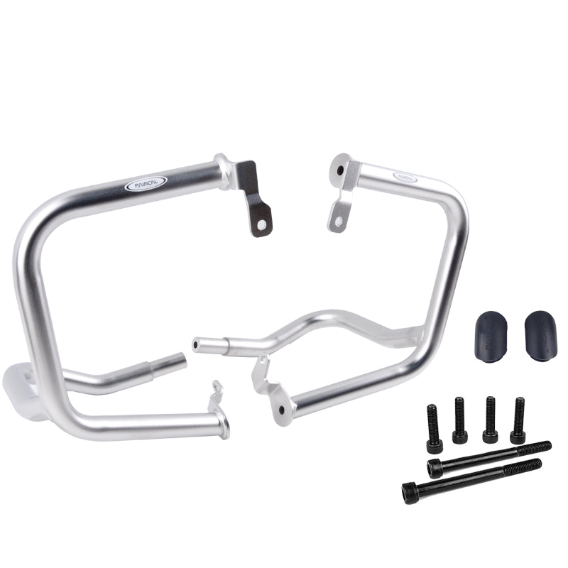Panical Highway Engine Guard Crash Bumper Frame protection Bars for Honda Gold Wing GL1800 F6B GL1800B DCT Tour Airbag Motorcycle 2018-2024 Sliver Anti fall vehicle body