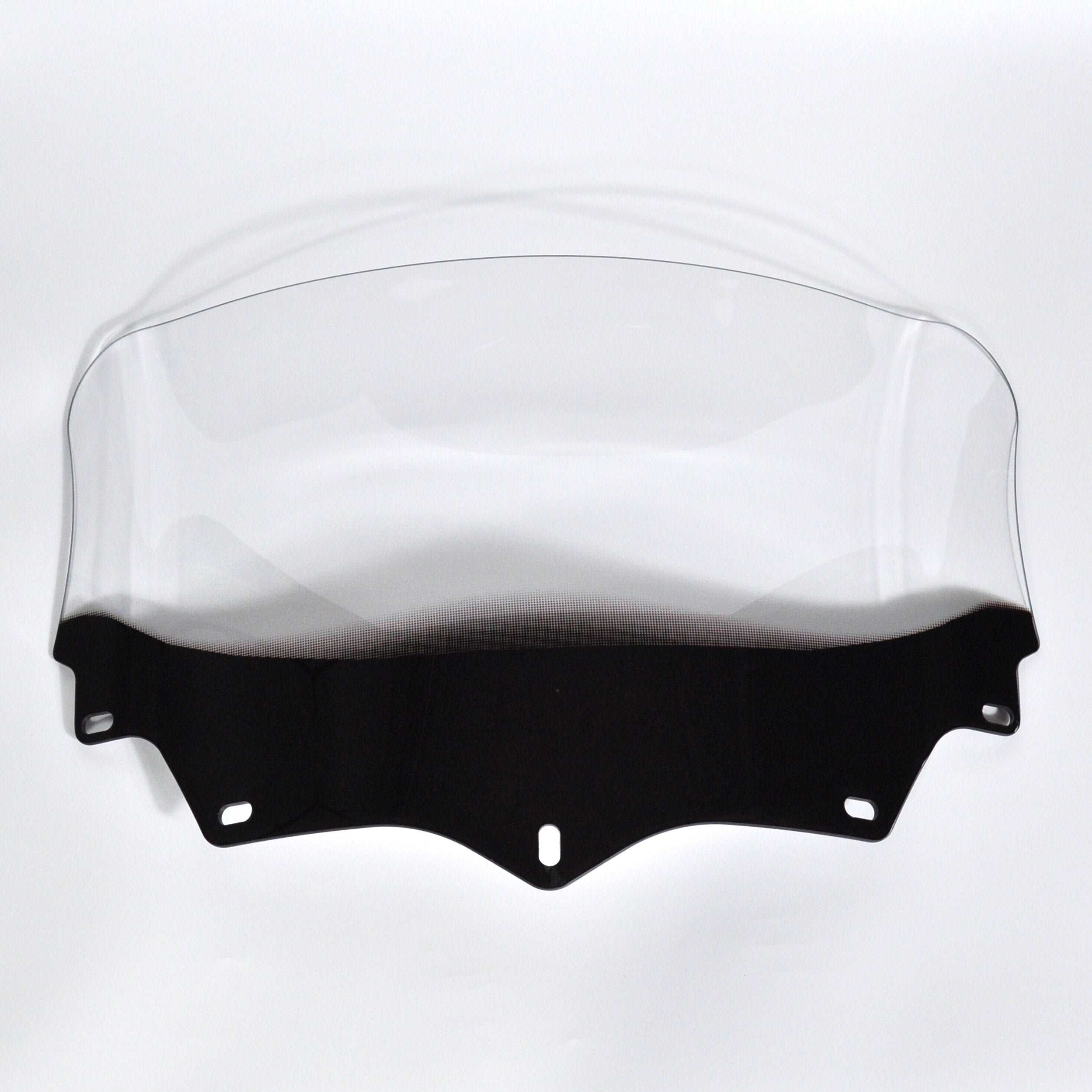 2013-2017 For Honda Gold Wing GL1800B F6B Motorcycle Heightened Windshield Windscreen Deflector Spoiler Dark Gray PC