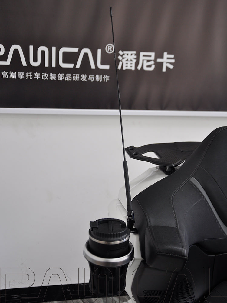 PANICAL Motorcycle Accessories Flagpole Trunk water cup holder decorative Antenna base Kit For Honda Gold Wing GL1800 18-24 Gold Wing TOUR DCT 2018-2024