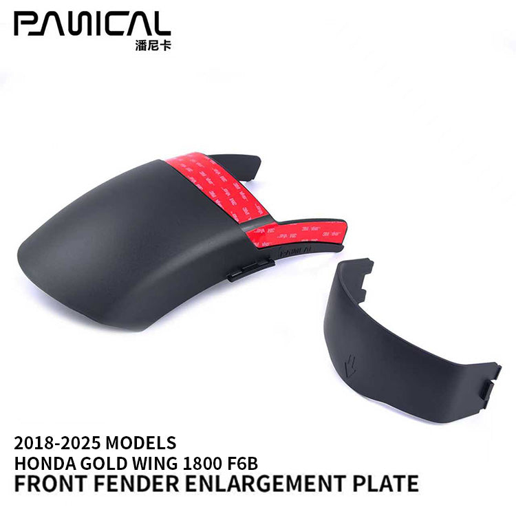 PANICAL Fender for Honda 2018-2025 GOLDWING GL1800 F6B Front Fender Mudguard Extender Accessories Hugger Extension Splash Guard