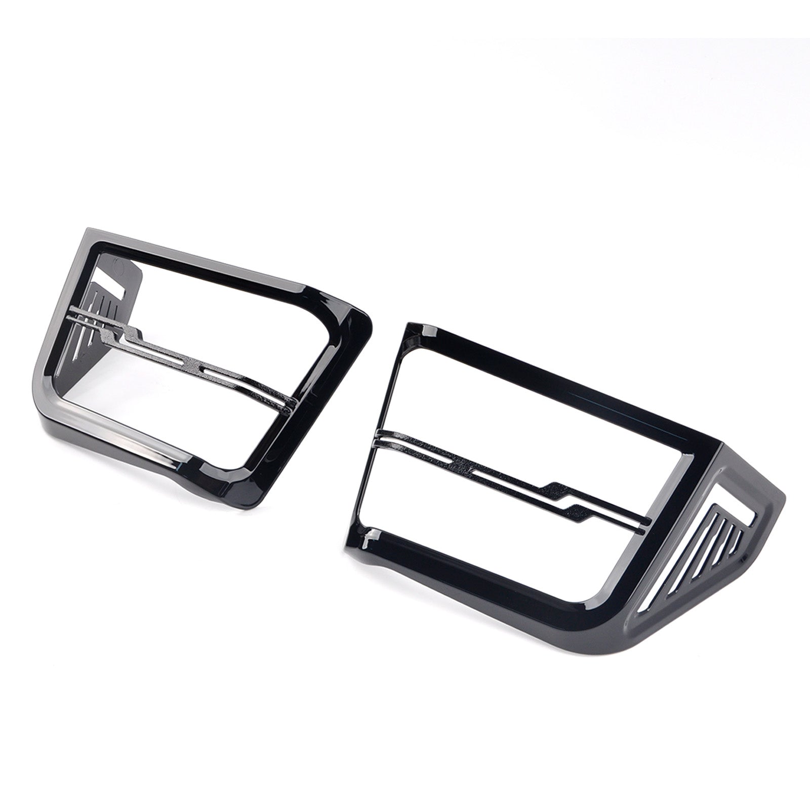 Panical For Honda Gold Wing GL1800 B F6B 2018-2025 Black Rear Speaker Grills Audio Trumpet Trim Cover Decorate