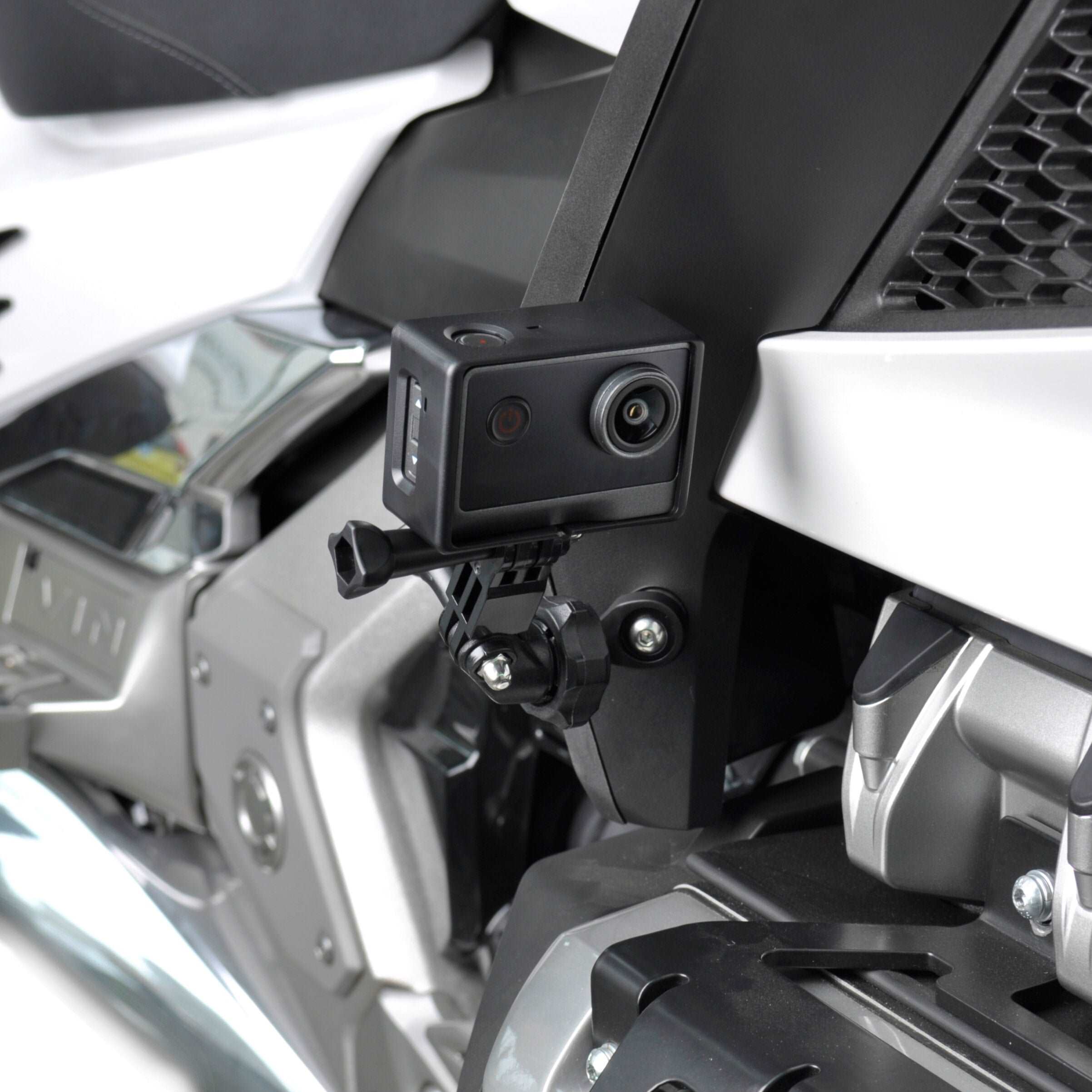 Motorcycle Accessories Holder Camera Bracket Universal Ball Set Cooling Port Stand 2018-2023 For Honda Goldwing 1800 GL1800 F6B