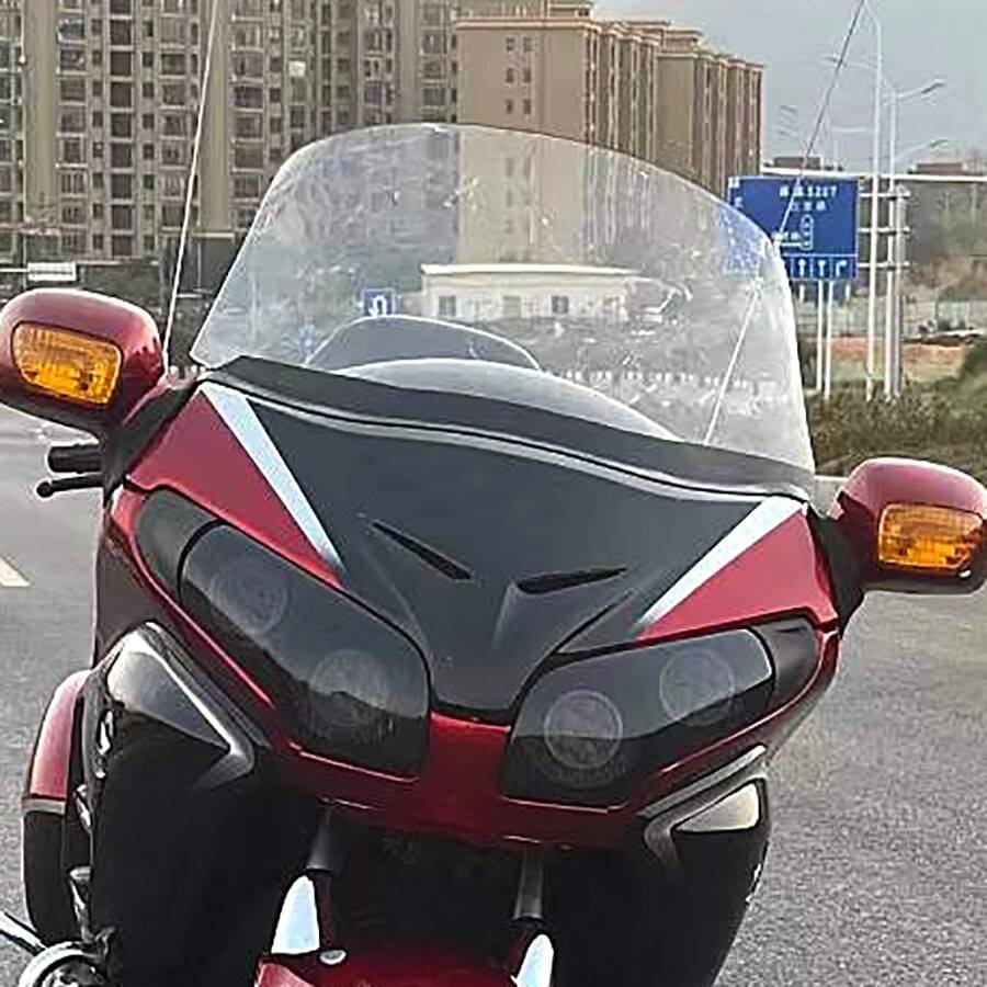 Motorcycle 25" Windscreen Wind Splitter Windshield