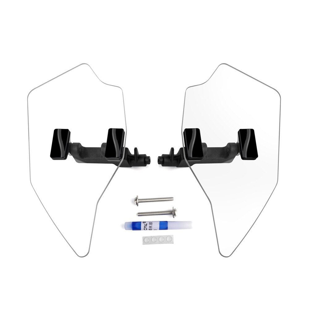 Upper Air Deflectors Wide Wind Deflector Side Wind Windshield for Honda Gold Wing GL 1800 F6B 2018-2023 Accessories