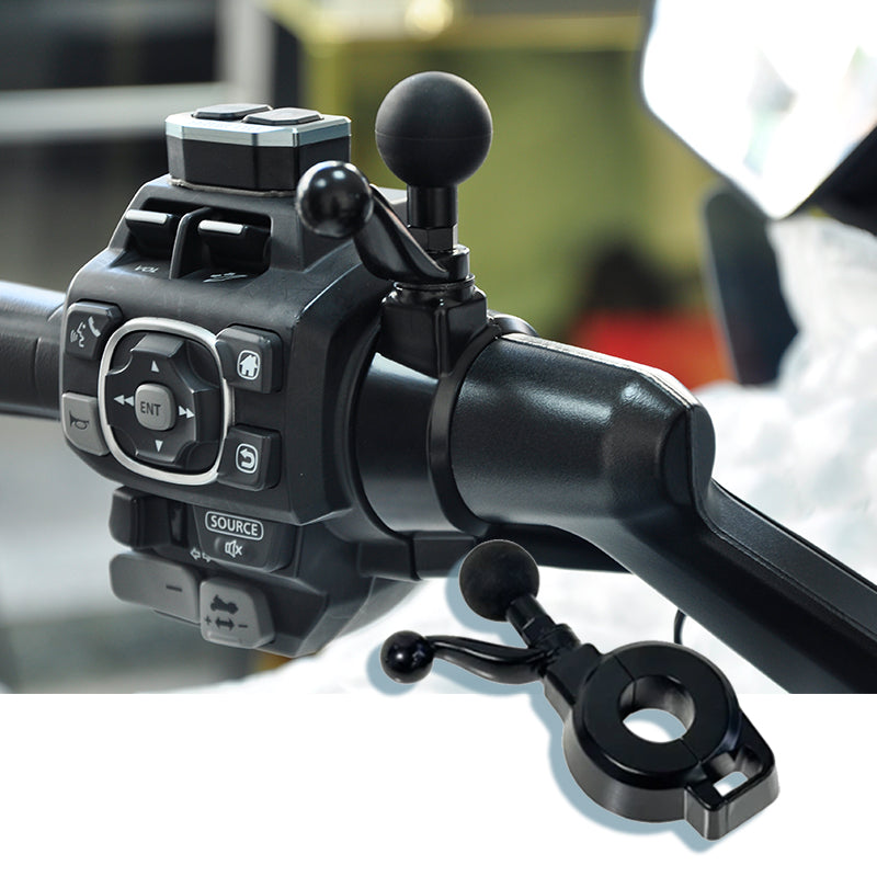 Panical Left Handle Mobile GPS Phone Holder Navigation Holder Water Cup Holder For Honda Gold Wing GL1800 F6B 2018-2025