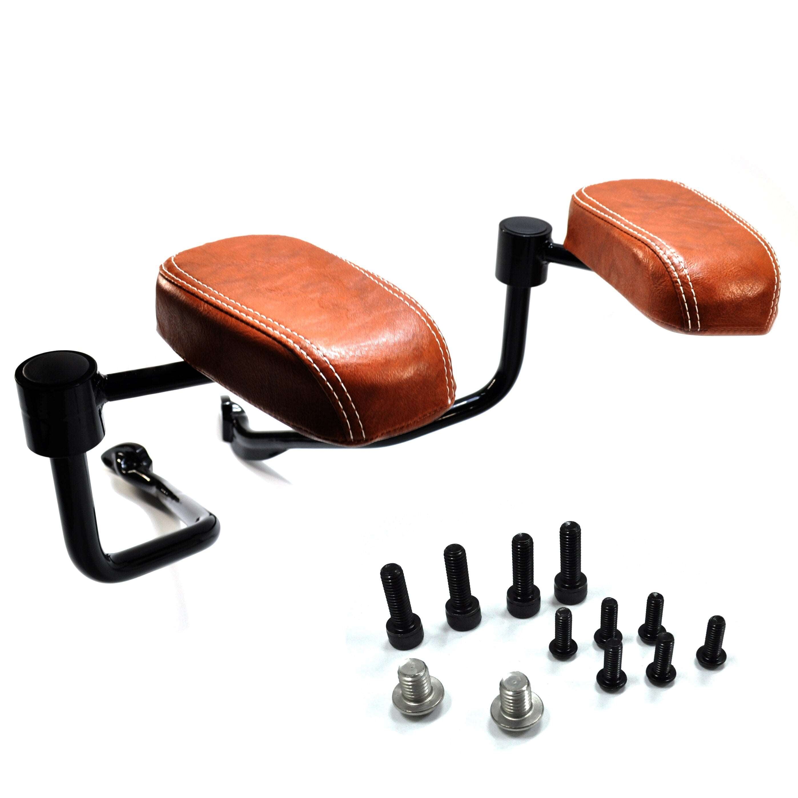 2014-2023 For Indian Roadmaster Motorcycle Passenger Armrests Trunk Left&amp;Right Support Black Brown