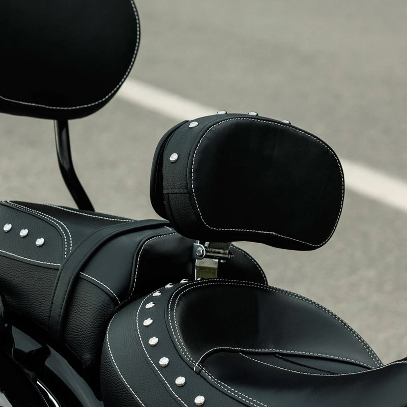 For Indian Roadmaster Dark Horse Chieftain Vintage Sissy Bar Quick Release Driver Backrest Back Cushion Motorcycle 2014-2023