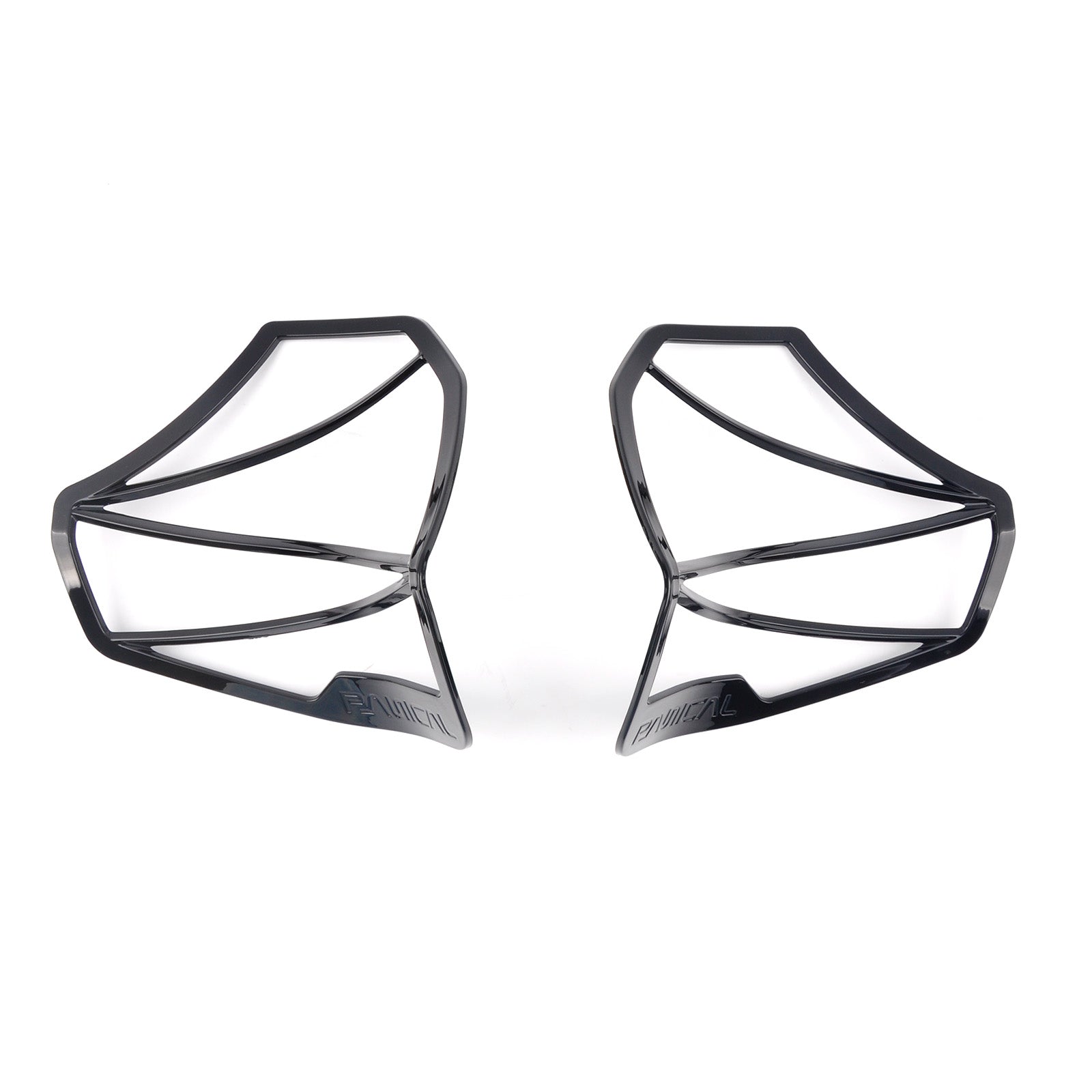 Panical For Honda Gold Wing GL1800 B F6B 2018-2025 Black Rear Speaker Grills Audio Trumpet Trim Cover Decorate