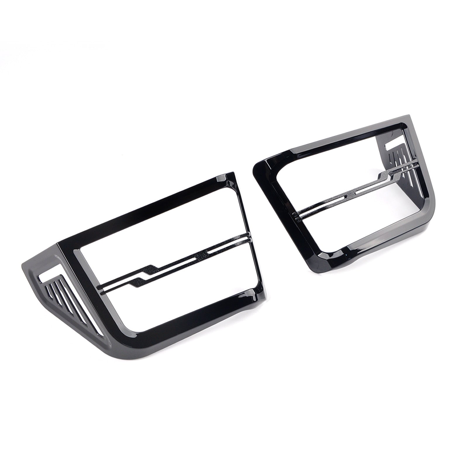 Panical For Honda Gold Wing GL1800 B F6B 2018-2025 Black Rear Speaker Grills Audio Trumpet Trim Cover Decorate