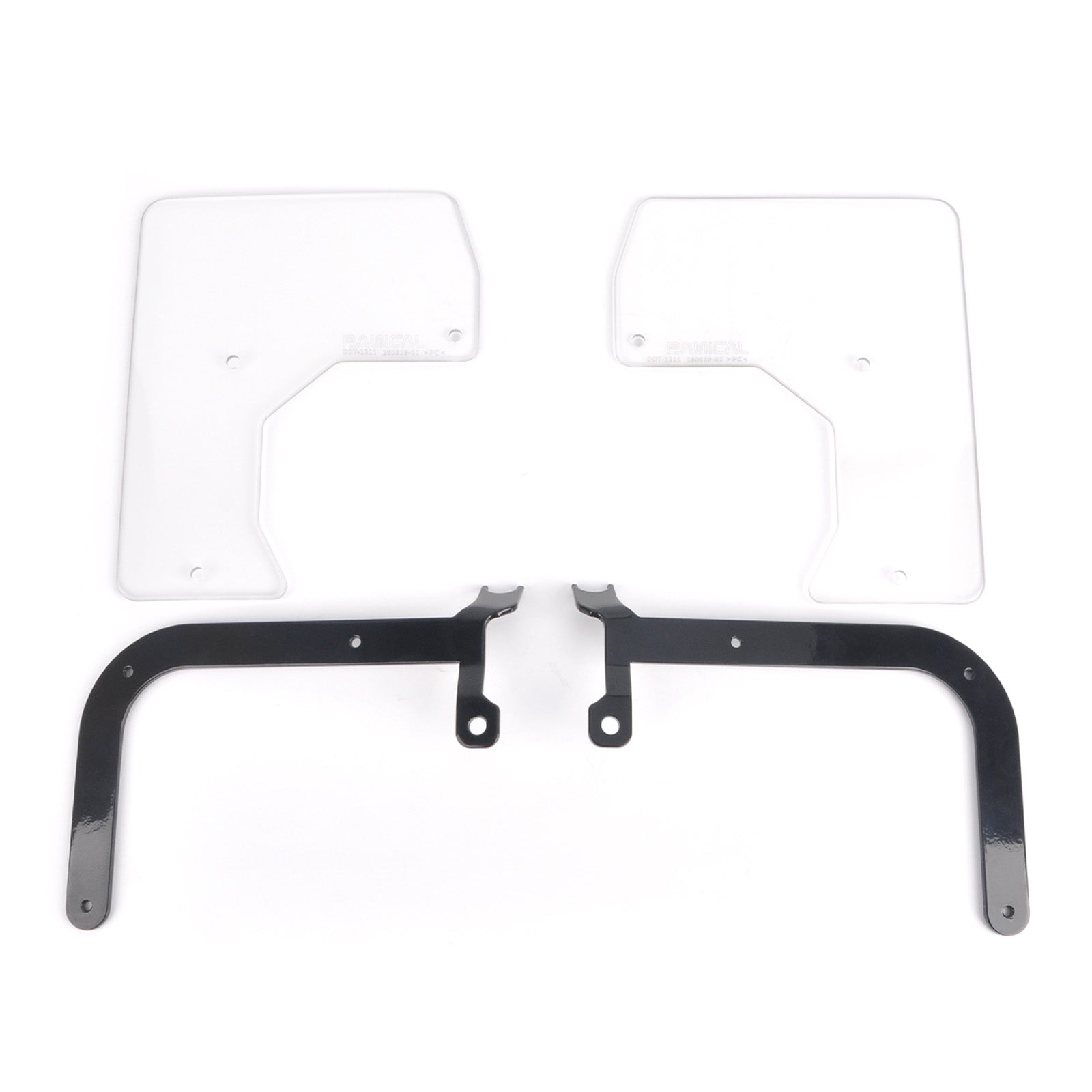 PANICAL For Honda Gold Wing GL1800 DCT F6B 2018-2025 Motorcycle Fog Light Air Fairing Air Deflector Spoiler PMMA Windshield