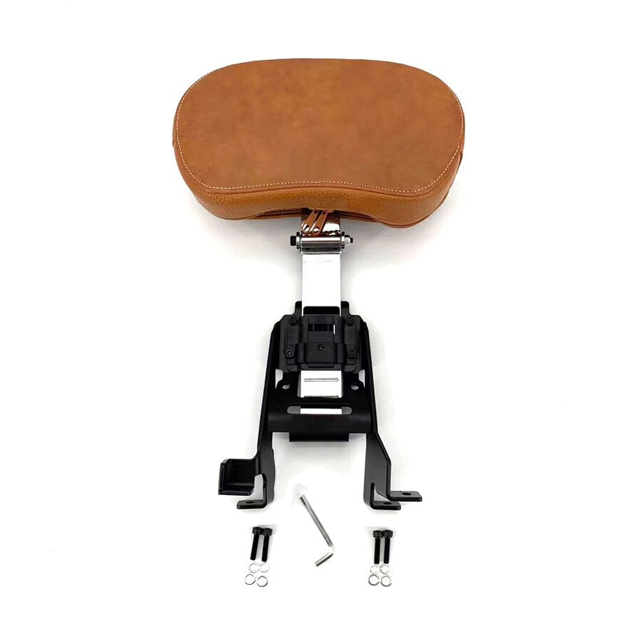 For Indian Roadmaster Dark Horse Chieftain Vintage Sissy Bar Quick Release Driver Backrest Back Cushion Motorcycle 2014-2023