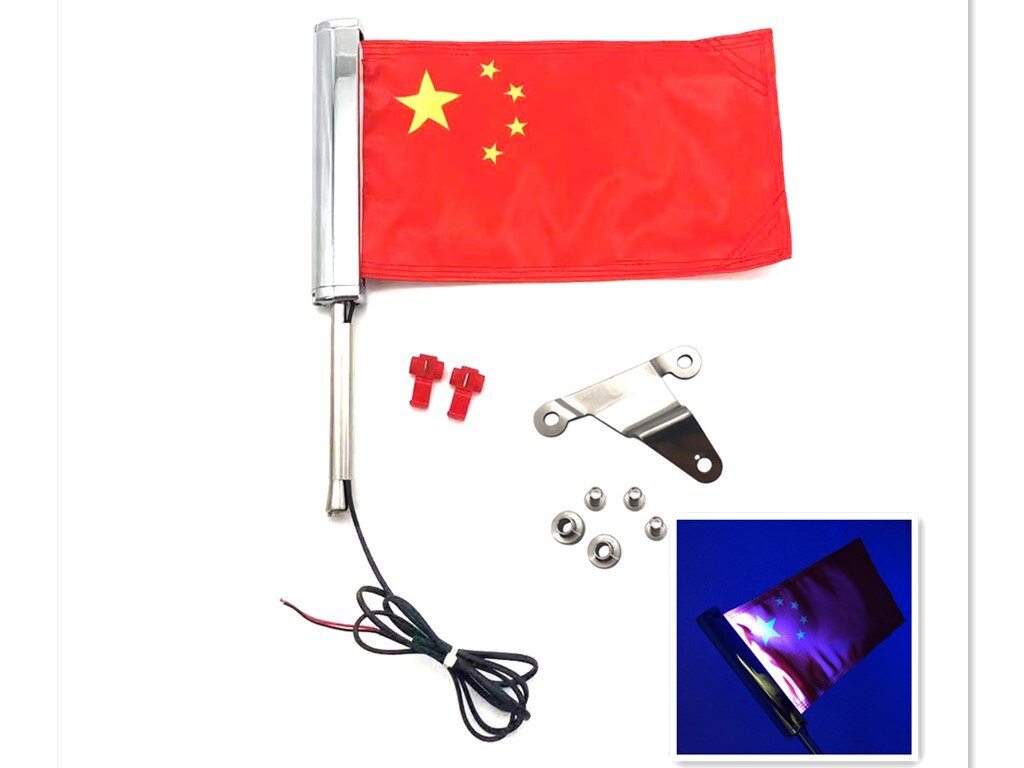 LED TOUR TRUNK FLAG POLE MOUNT