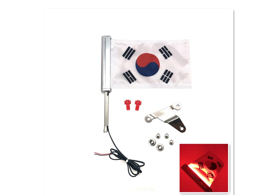 LED TOUR TRUNK FLAG POLE MOUNT