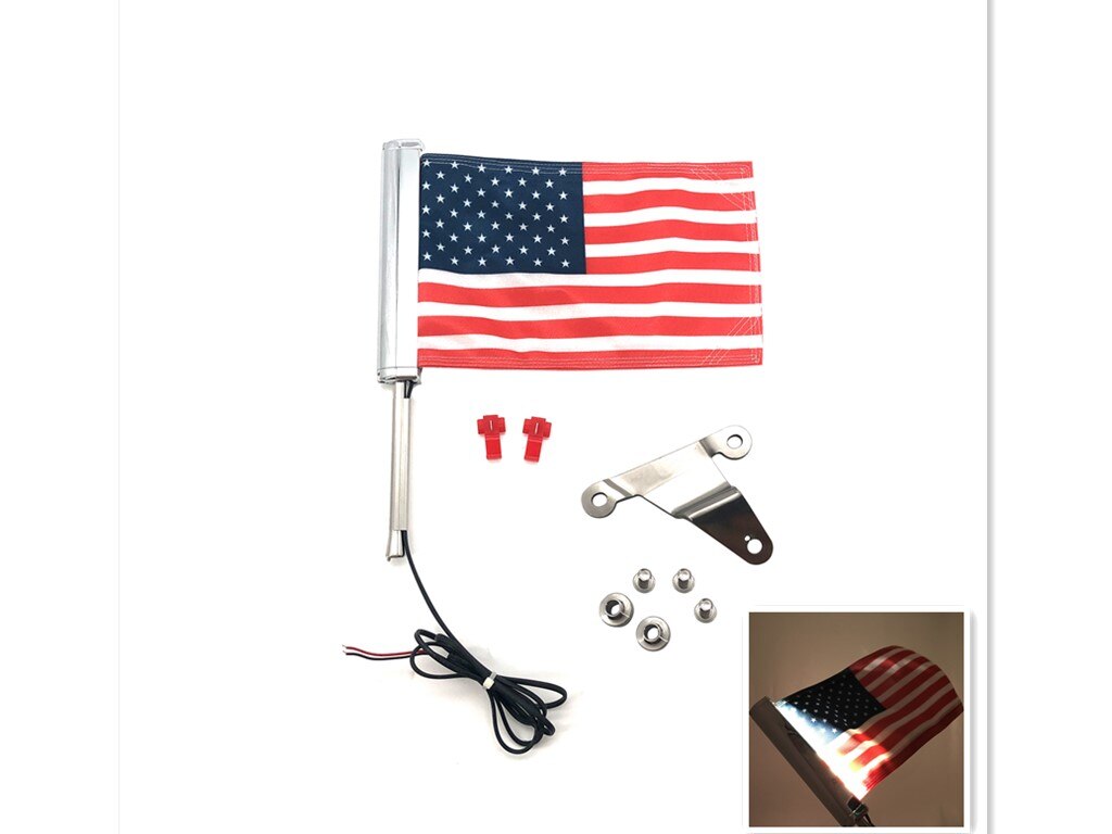 LED TOUR TRUNK FLAG POLE MOUNT