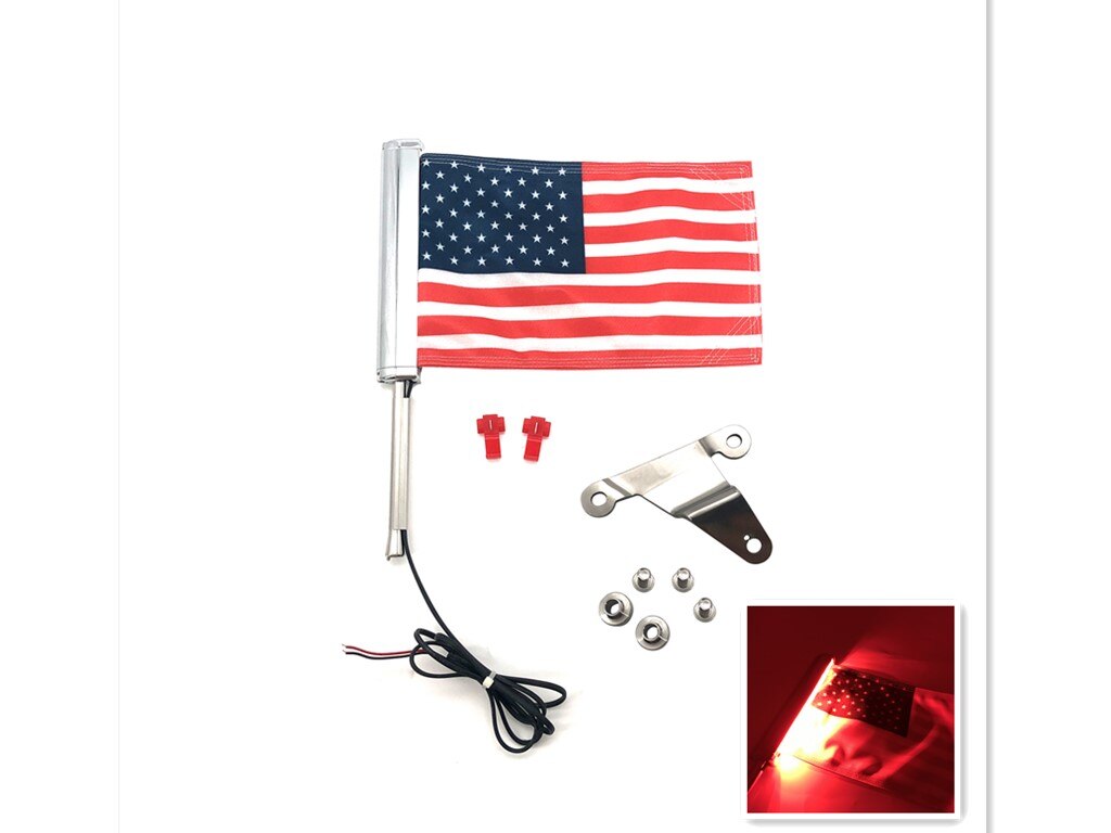 LED TOUR TRUNK FLAG POLE MOUNT