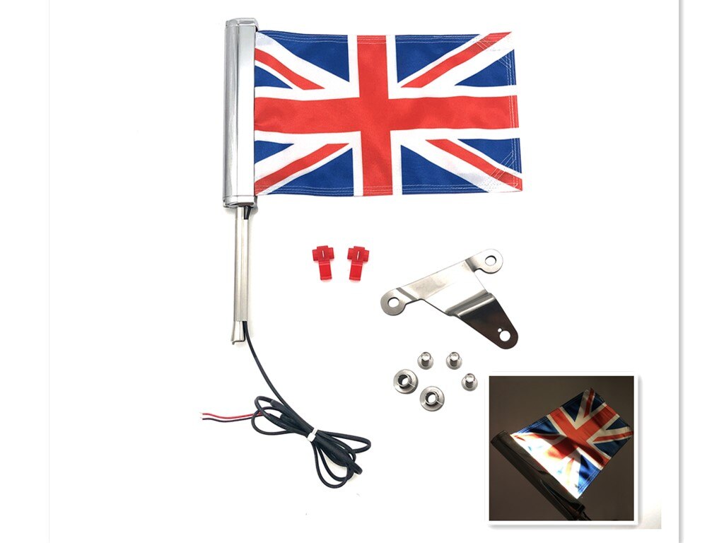 LED TOUR TRUNK FLAG POLE MOUNT