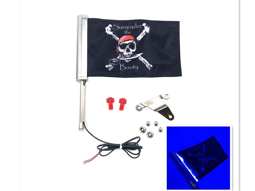 LED TOUR TRUNK FLAG POLE MOUNT