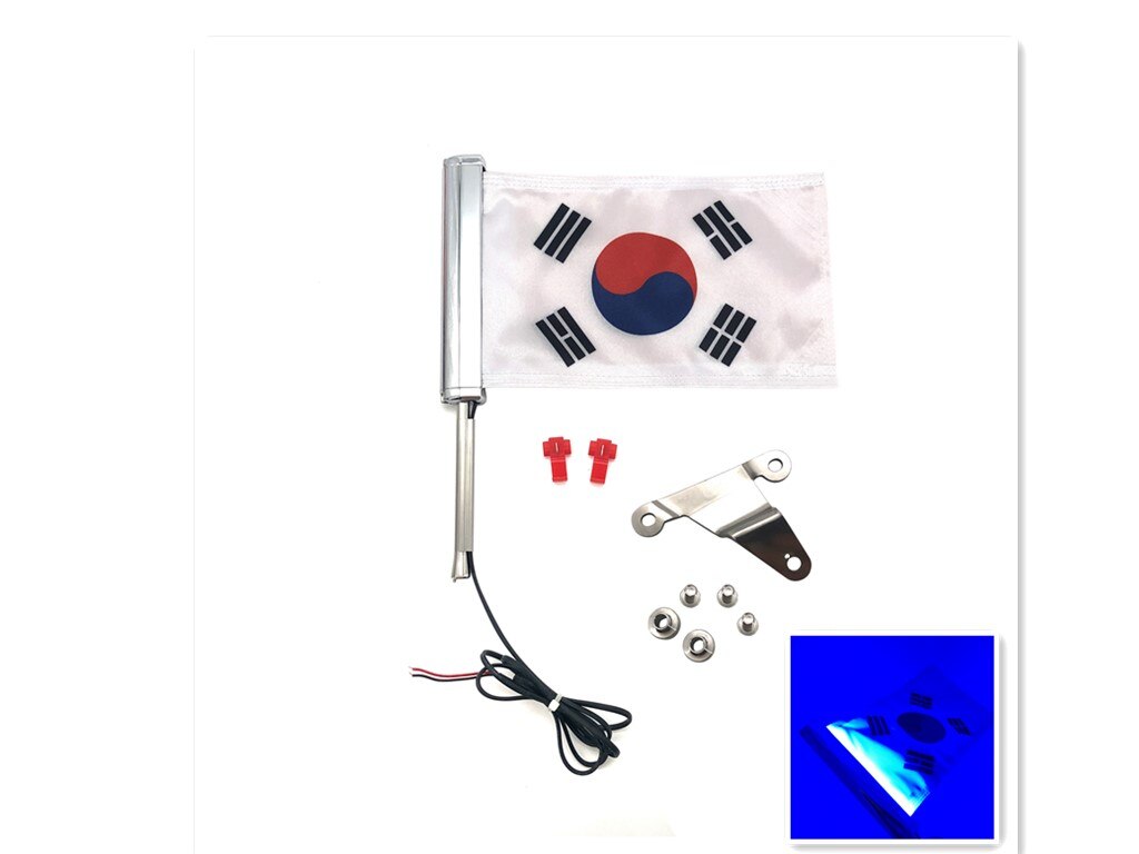 LED TOUR TRUNK FLAG POLE MOUNT