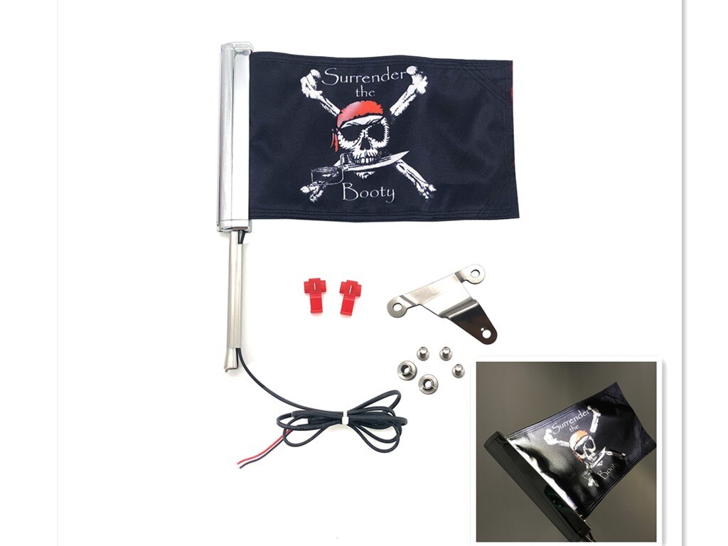 LED TOUR TRUNK FLAG POLE MOUNT