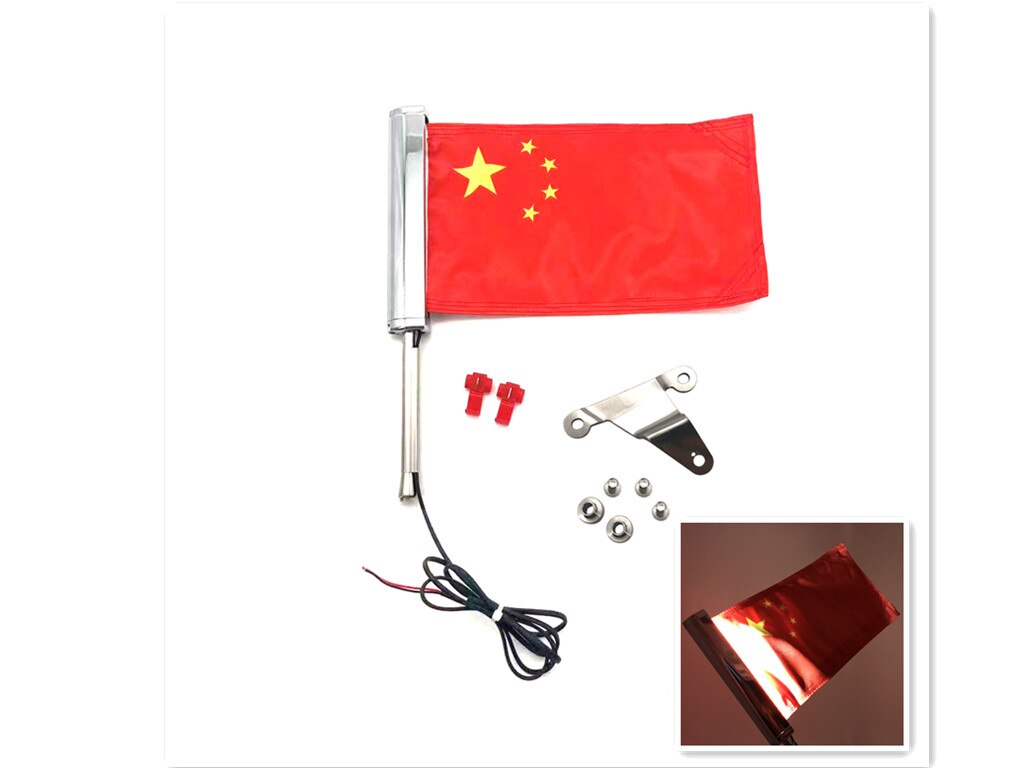 LED TOUR TRUNK FLAG POLE MOUNT