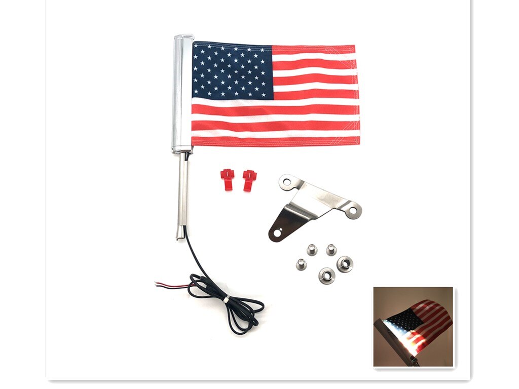 LED TOUR TRUNK FLAG POLE MOUNT BY PANICAL