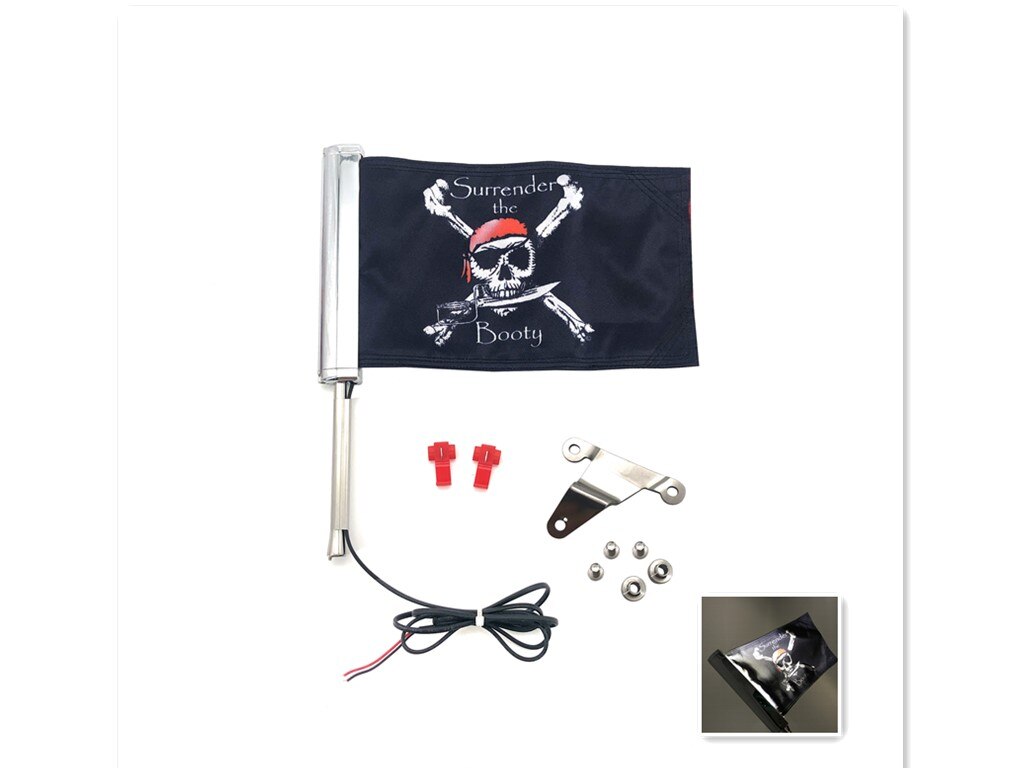 LED TOUR TRUNK FLAG POLE MOUNT BY PANICAL