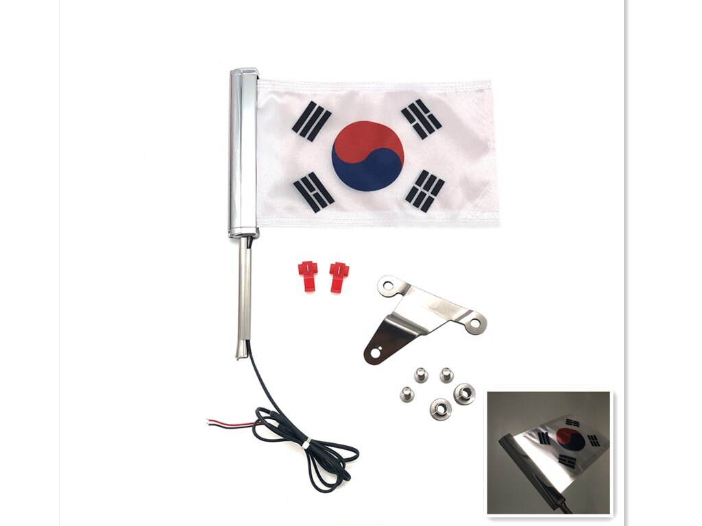 LED TOUR TRUNK FLAG POLE MOUNT BY PANICAL