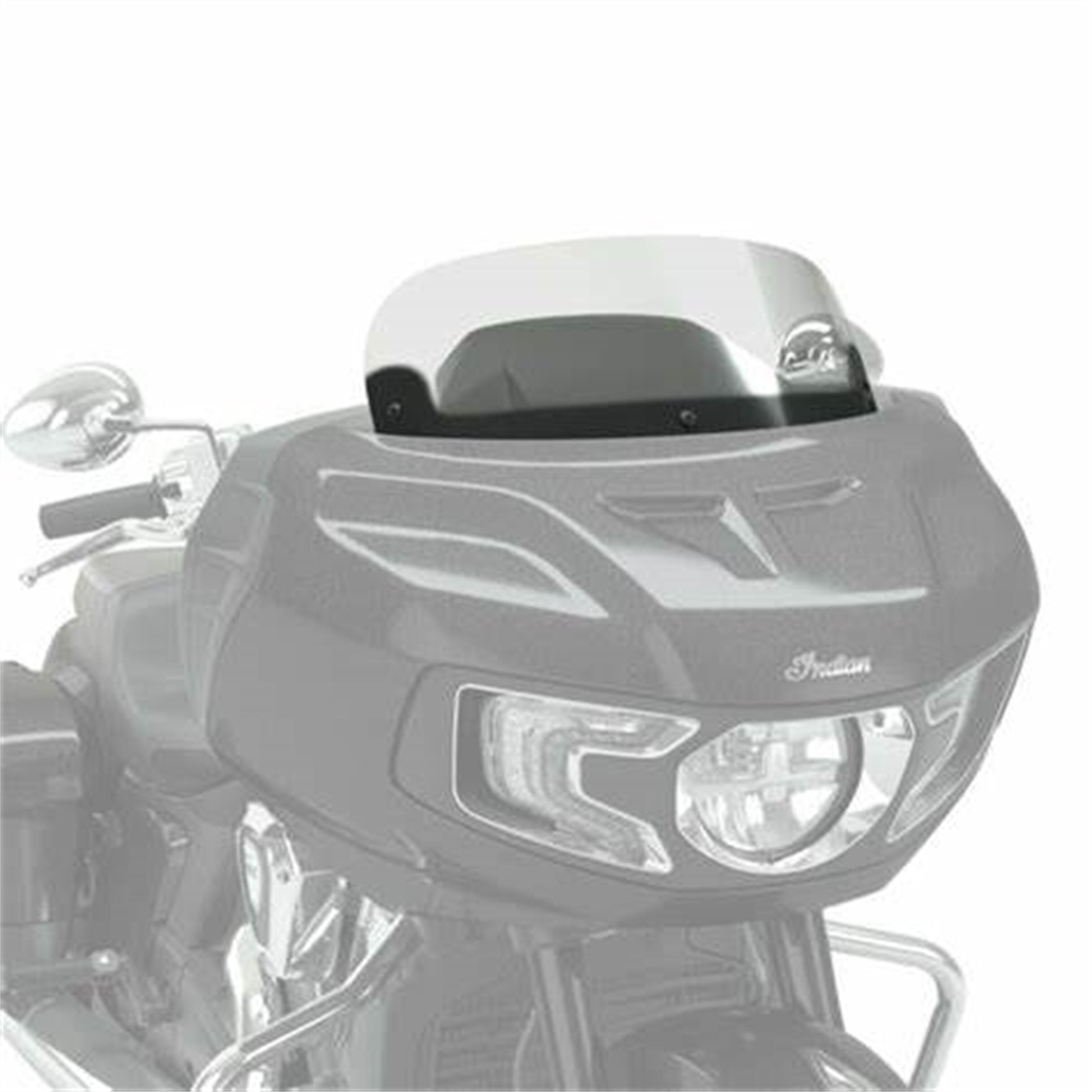 Motorcycle Windshield Windscreen Cafe Racer Deflector For Indian Challenger 2020-2023 Transparent Hardened Anti-Fog PC