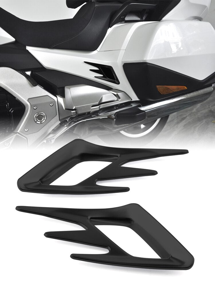 PANICAL Motorcycle Accessories Front Rear Black Trim Kit For Honda Gold Wing 1800 F6B GL1800 2018-2024 ABS