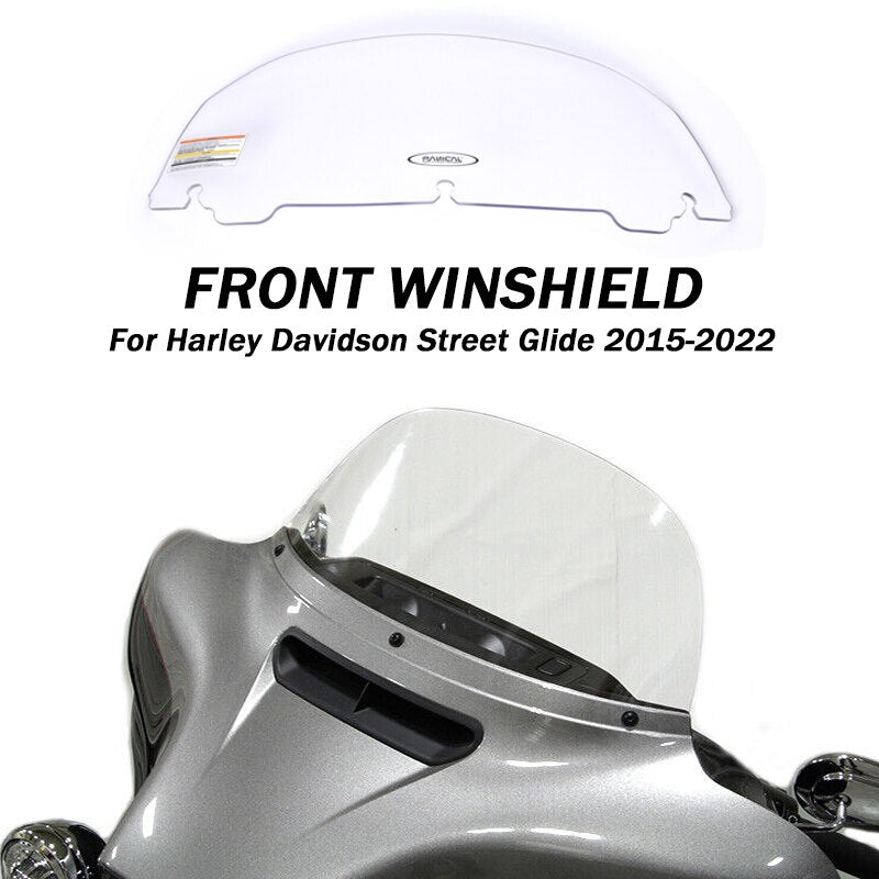 Panical Front Windshield Spoiler Deflector Fairing Windscree For Harley-Davidson Street Glide Electra Ultra Cvo 2014-2023 Pc